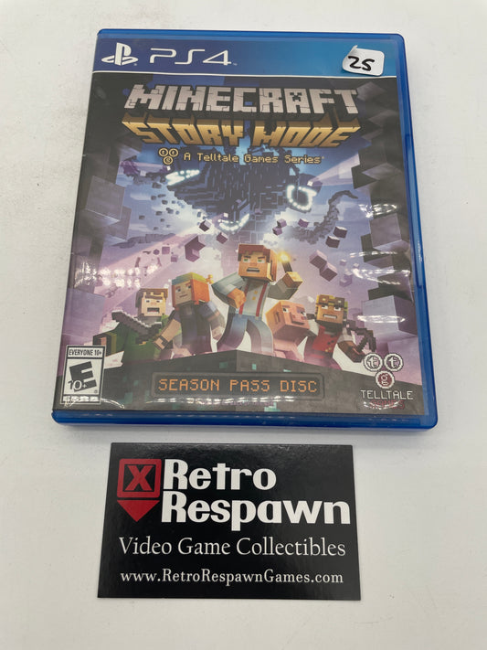 Minecraft: Story Mode Season Pass - Playstation 4 (Complete)