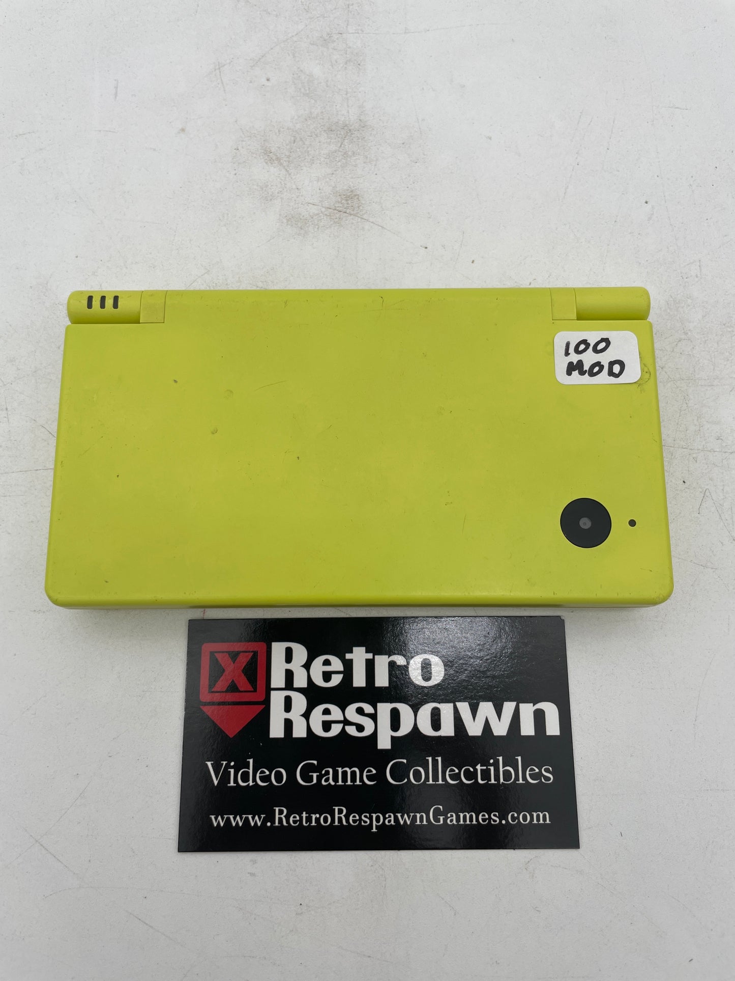 Modded Lime Green Nintendo DSi - JP Nintendo DS (Console+Charger)