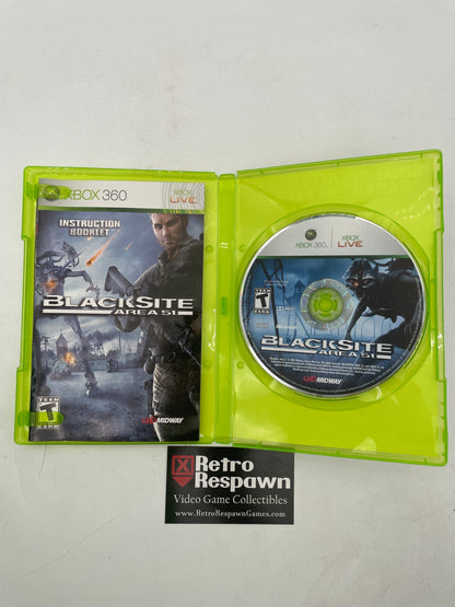 Blacksite Area 51 - Xbox 360 (Complete)