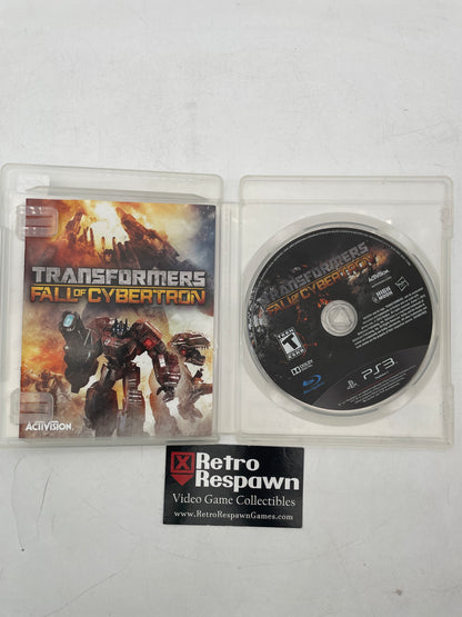 Transformers: Fall Of Cybertron - Playstation 3 (Complete)