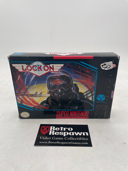 Lock On - Super Nintendo (Complete)