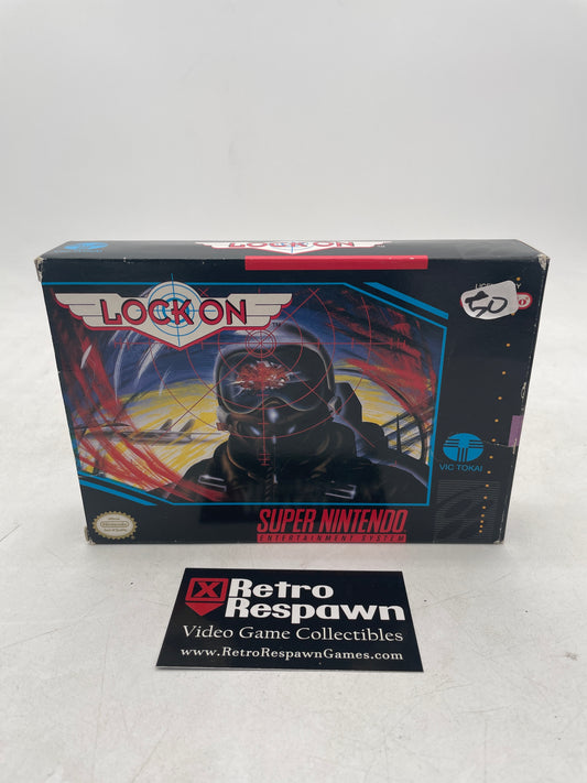 Lock On - Super Nintendo (Complete)