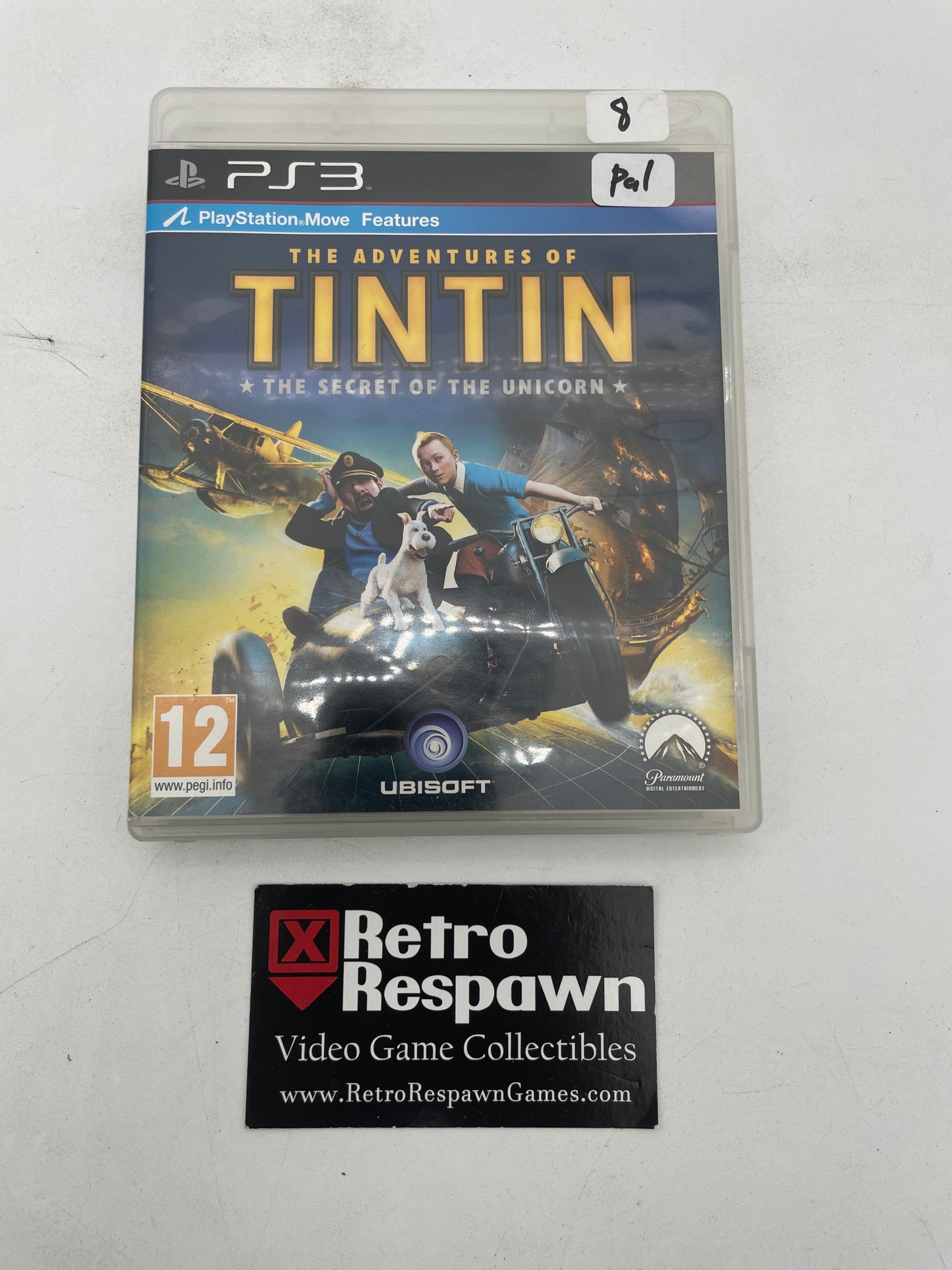 Adventures of Tintin: The Game - PAL Playstation 3 (Complete)