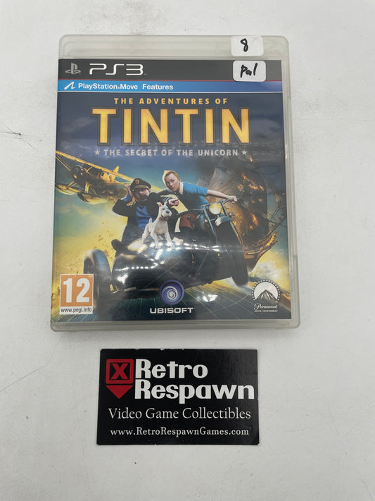 Adventures of Tintin: The Game - PAL Playstation 3 (Complete)