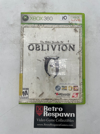 Elder Scrolls IV Oblivion - Xbox 360 (Complete)
