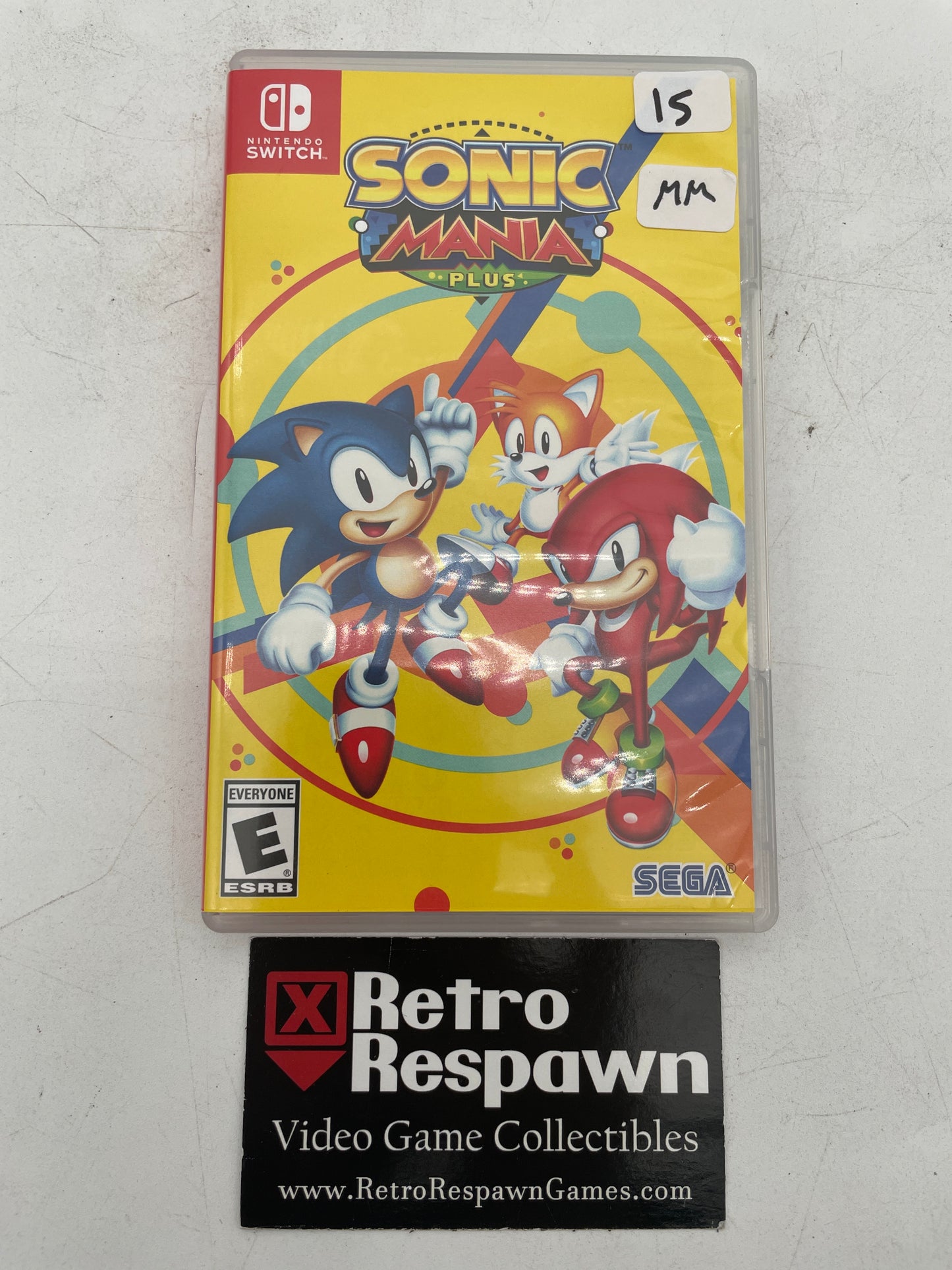 Sonic Mania Plus - Nintendo Switch (Missing Manual)