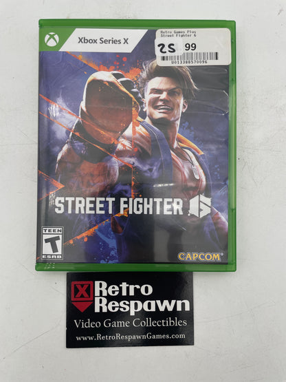 Street Fighter 6 - Xbox Series X (Complete)