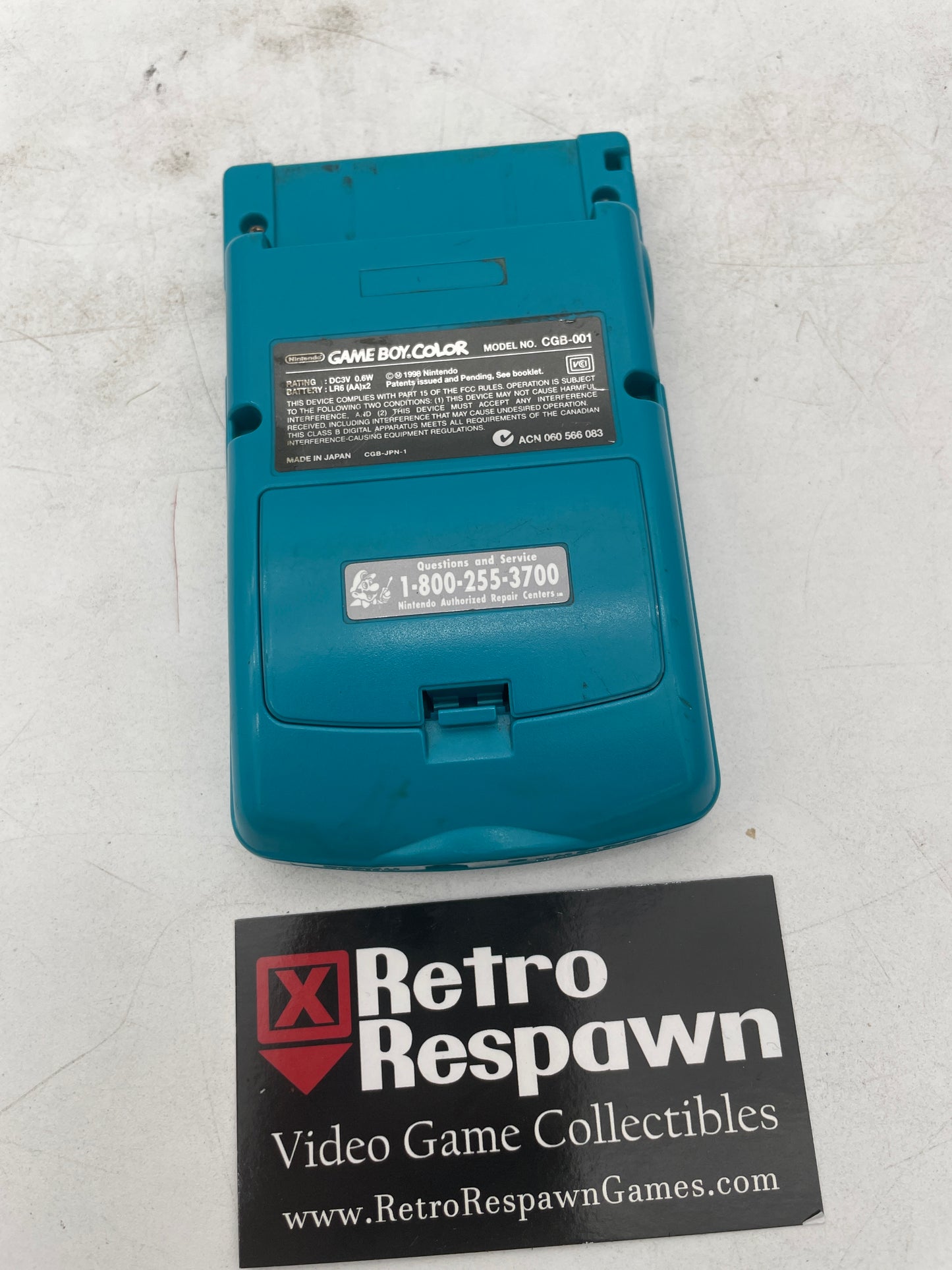 Game Boy Color Teal - GameBoy Color (Console Only)