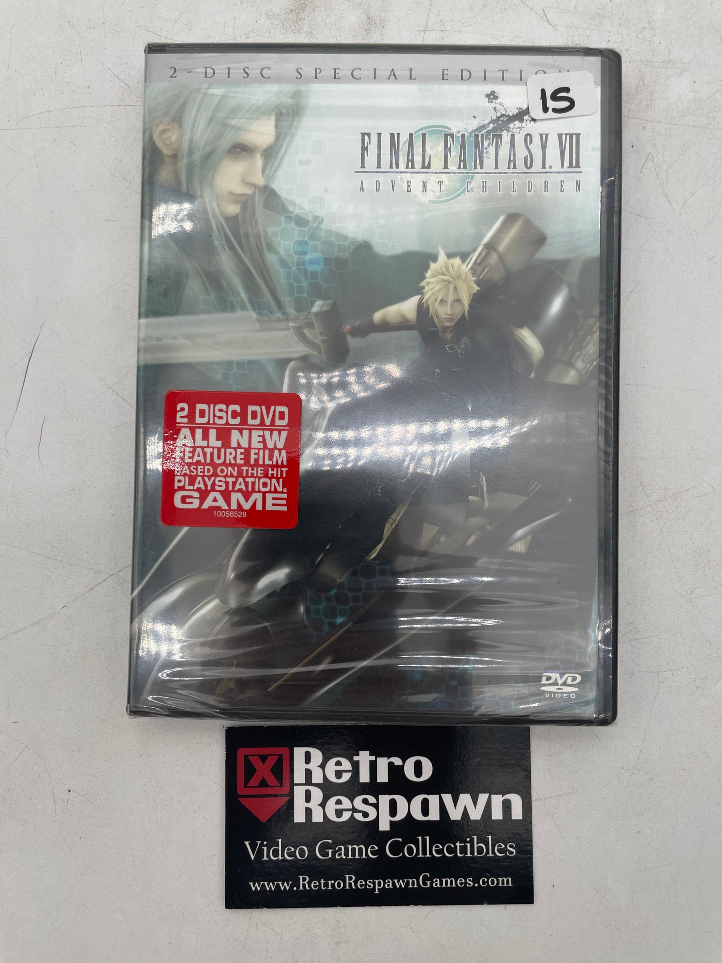 Final Fantasy VII Advent Children  2 Disc Special Edition [DVD] (Sealed)