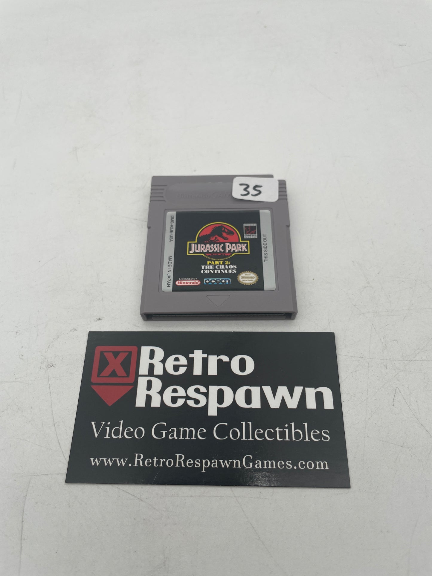Jurassic Park Part 2: The Chaos Continues - GameBoy (Game Only)