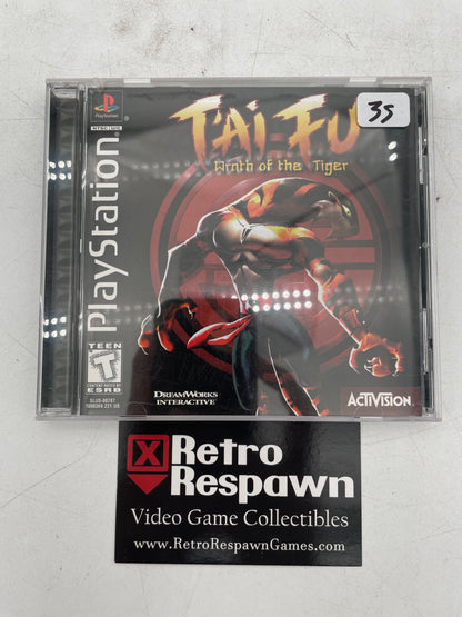 Tai Fu Wrath of the Tiger - Playstation (Complete)