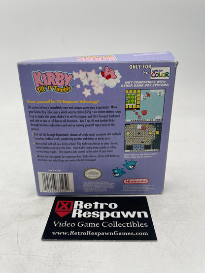 Kirby Tilt and Tumble - GameBoy Color (Complete)