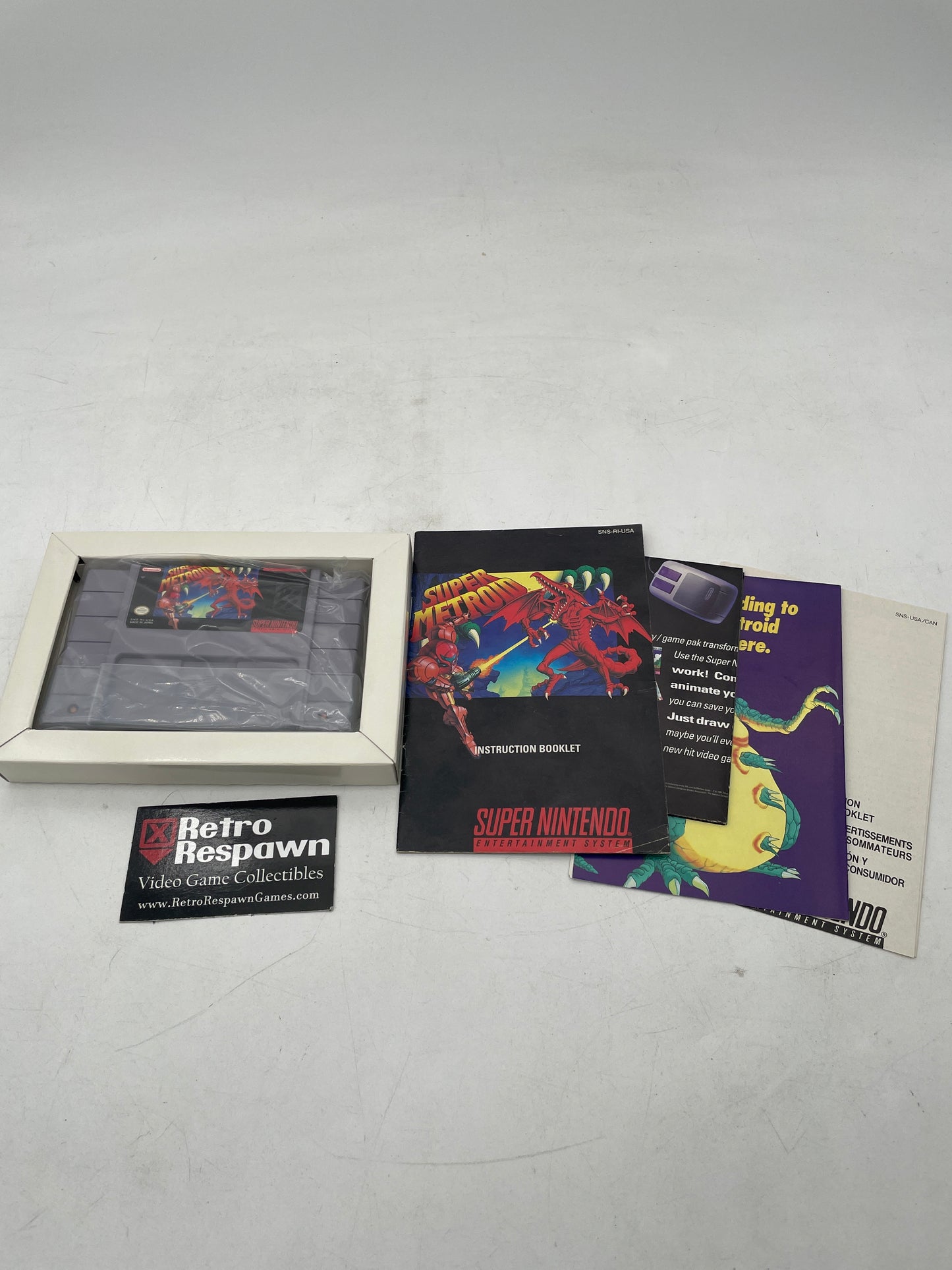 [Super Mint] Super Metroid - Super Nintendo (100% Complete)