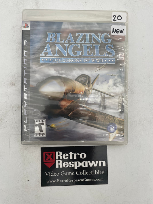 Blazing Angels Squadrons of WWII - Playstation 3 (Sealed)