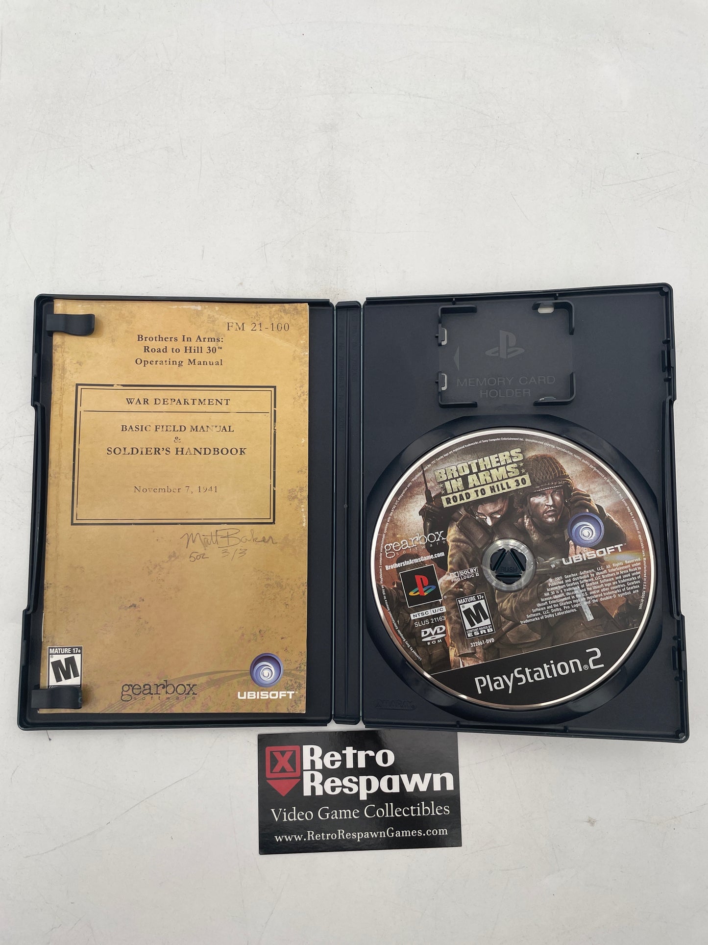 Brothers in Arms Road to Hill 30 - Playstation 2 (Complete)