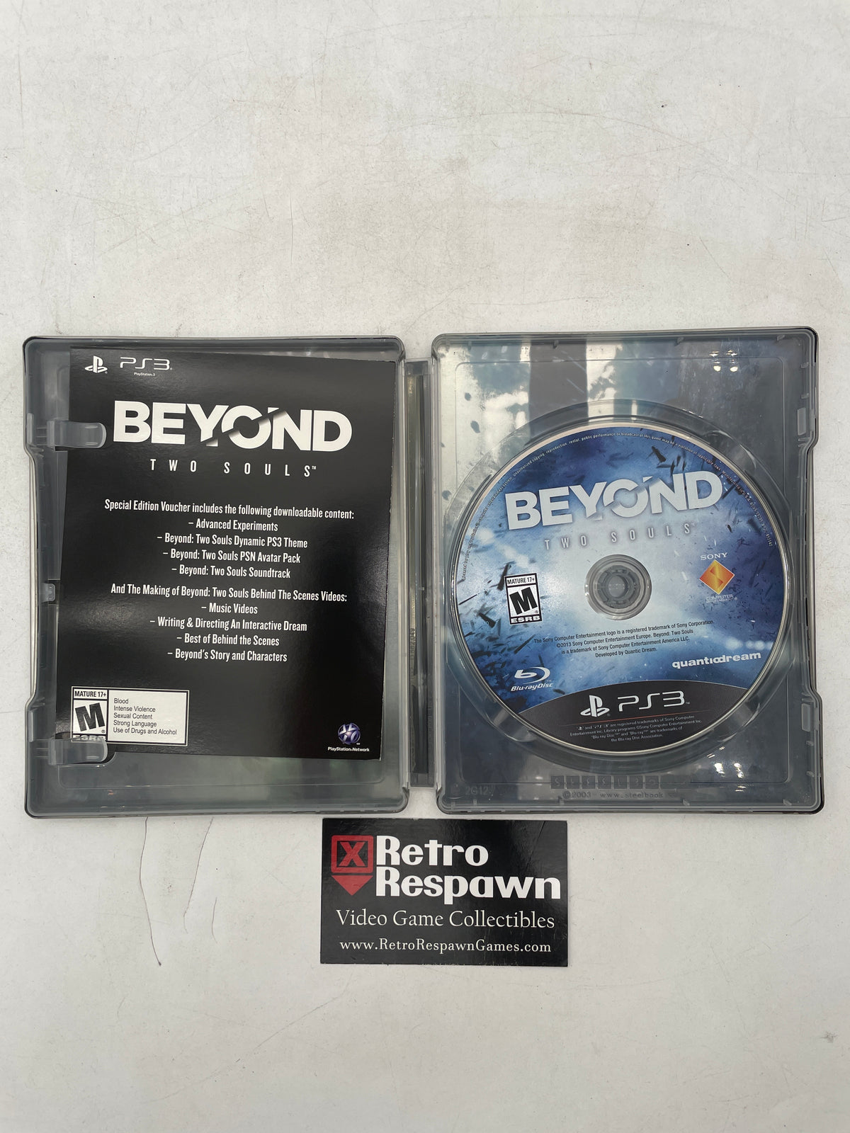 Beyond: Two Souls [Steelbook Edition] - Playstation 3 (Complete)