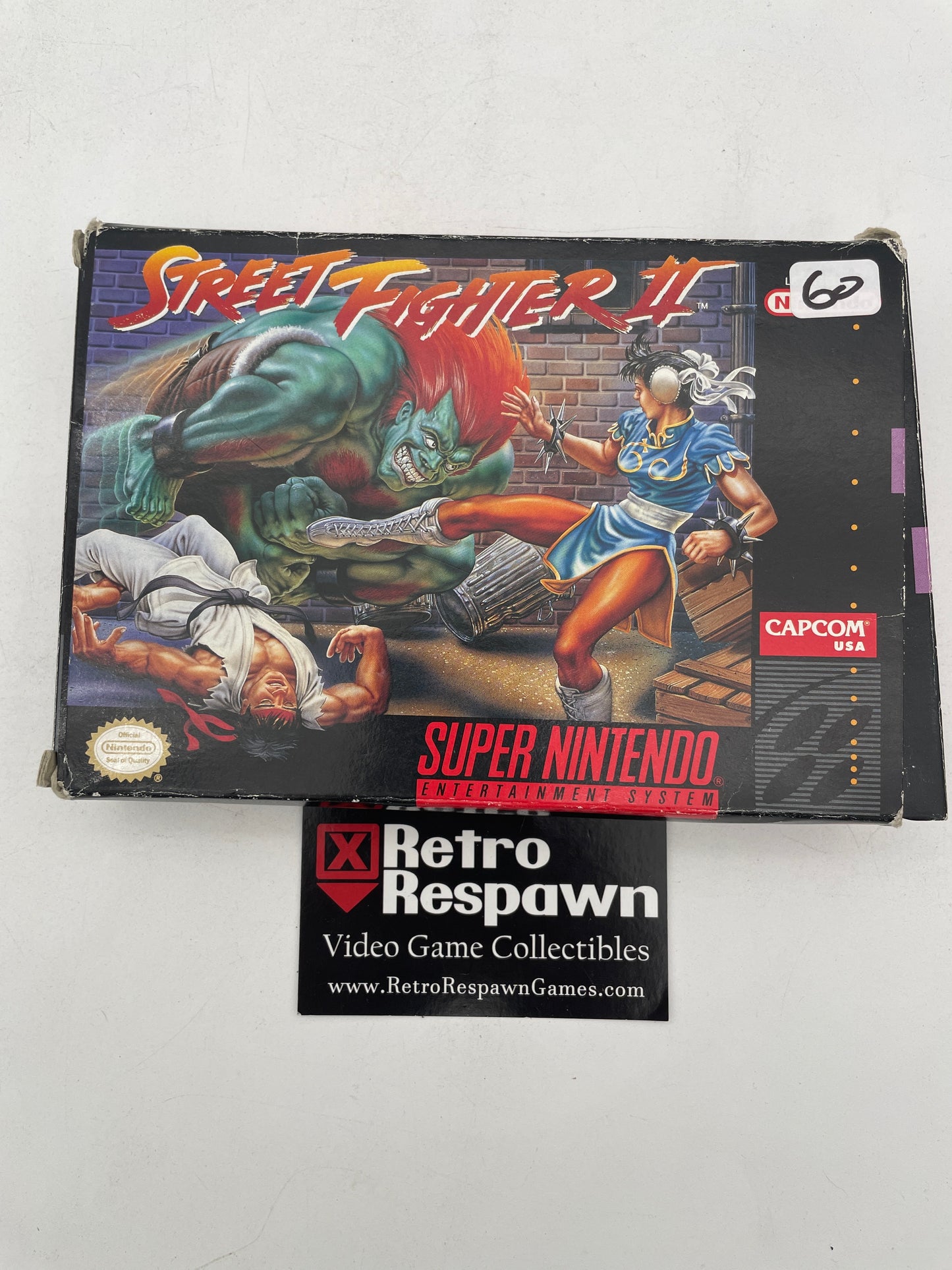 Street Fighter II - Super Nintendo (Complete)