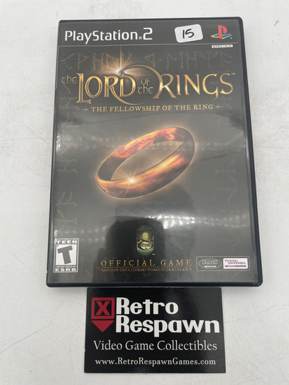 Lord of the Rings Fellowship of the Ring - Playstation 2 (Complete)