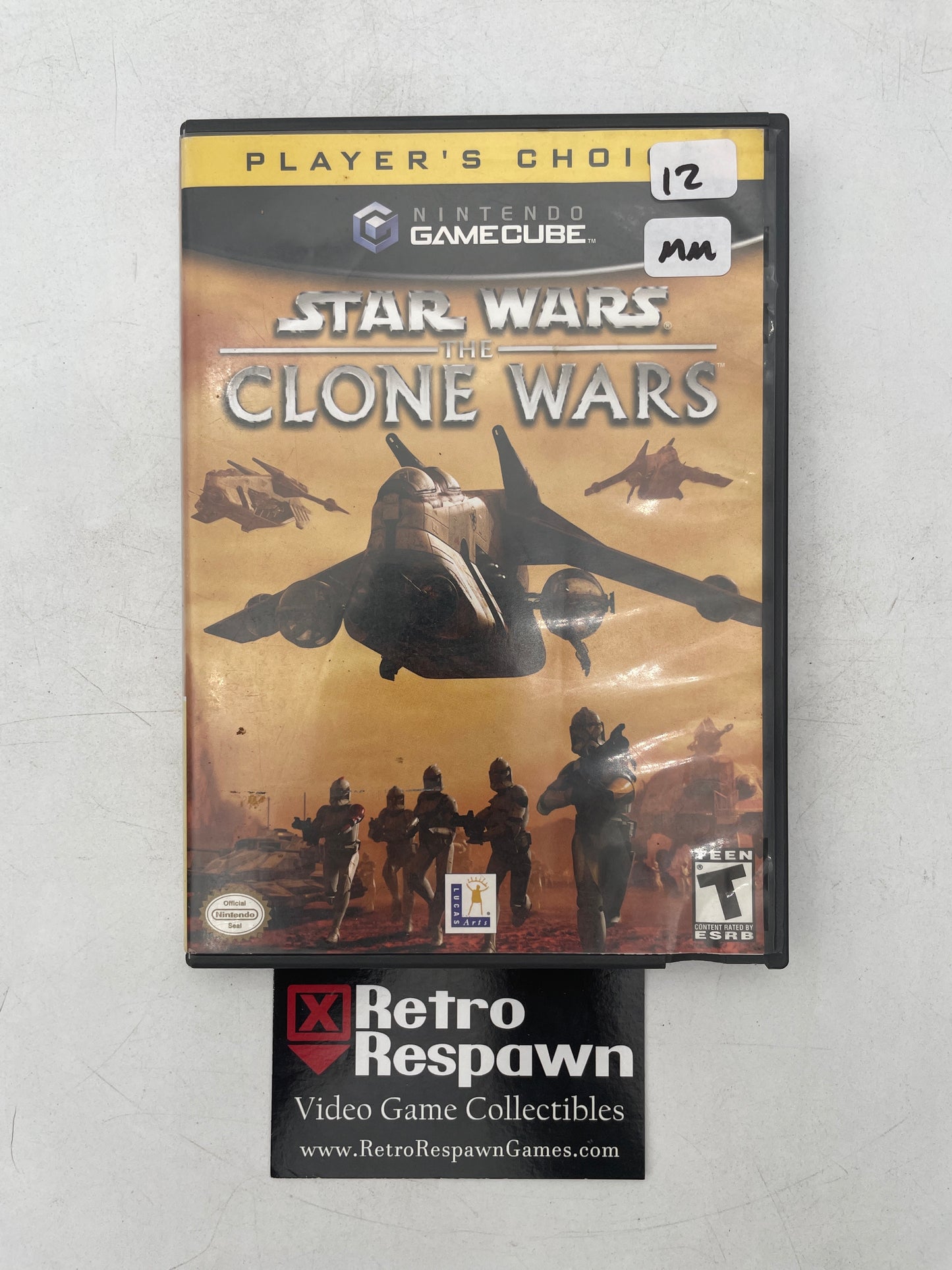 Star Wars Clone Wars [Player’s Choice] - Gamecube (Missing Manual)