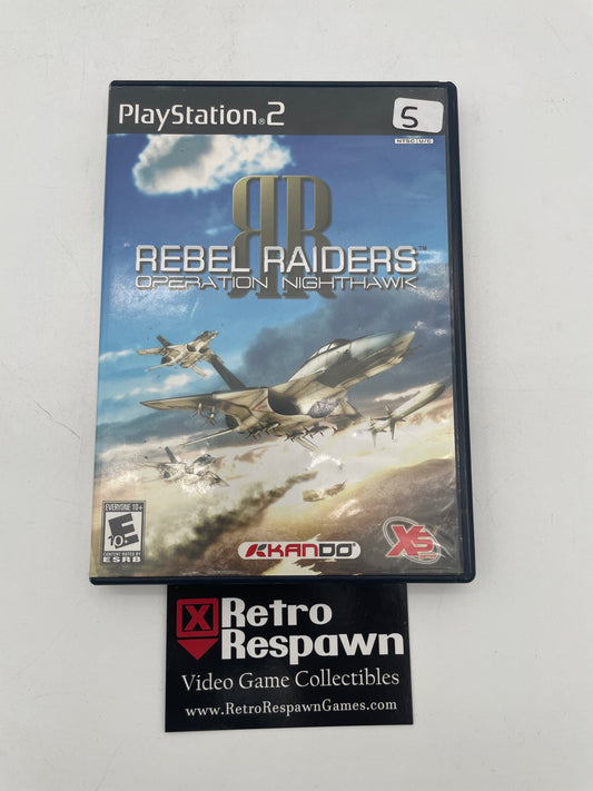 Rebel Raiders Operation Nighthawk - Playstation 2 (Complete)
