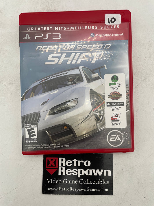 Need for Speed Shift [Greatest Hits] - Playstation 3 (Complete)