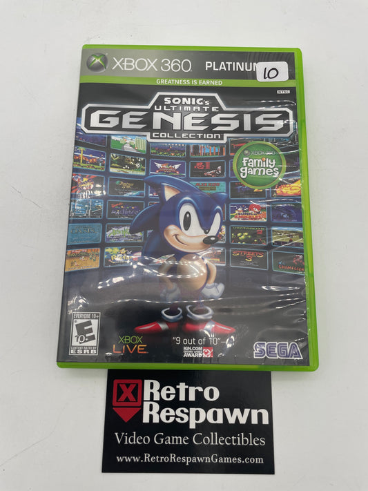 Sonic's Ultimate Genesis Collection - Xbox 360 (Complete)