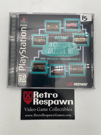 Arcade's Greatest Hits Midway Collection 2 - Playstation (Complete)