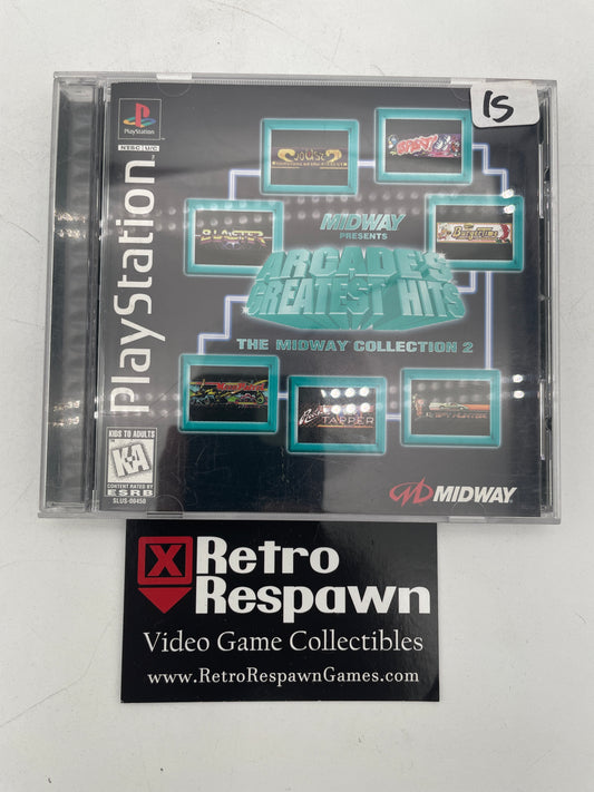 Arcade's Greatest Hits Midway Collection 2 - Playstation (Complete)