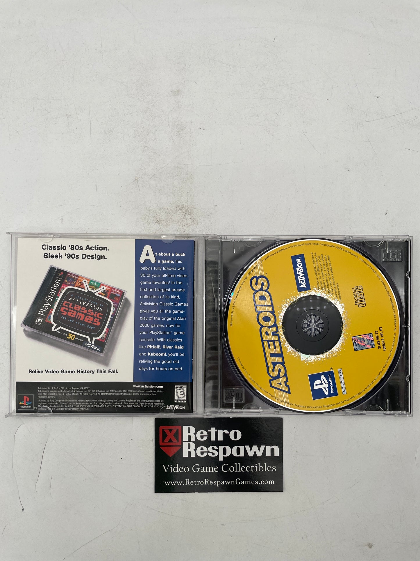 Asteroids - Playstation (Complete)