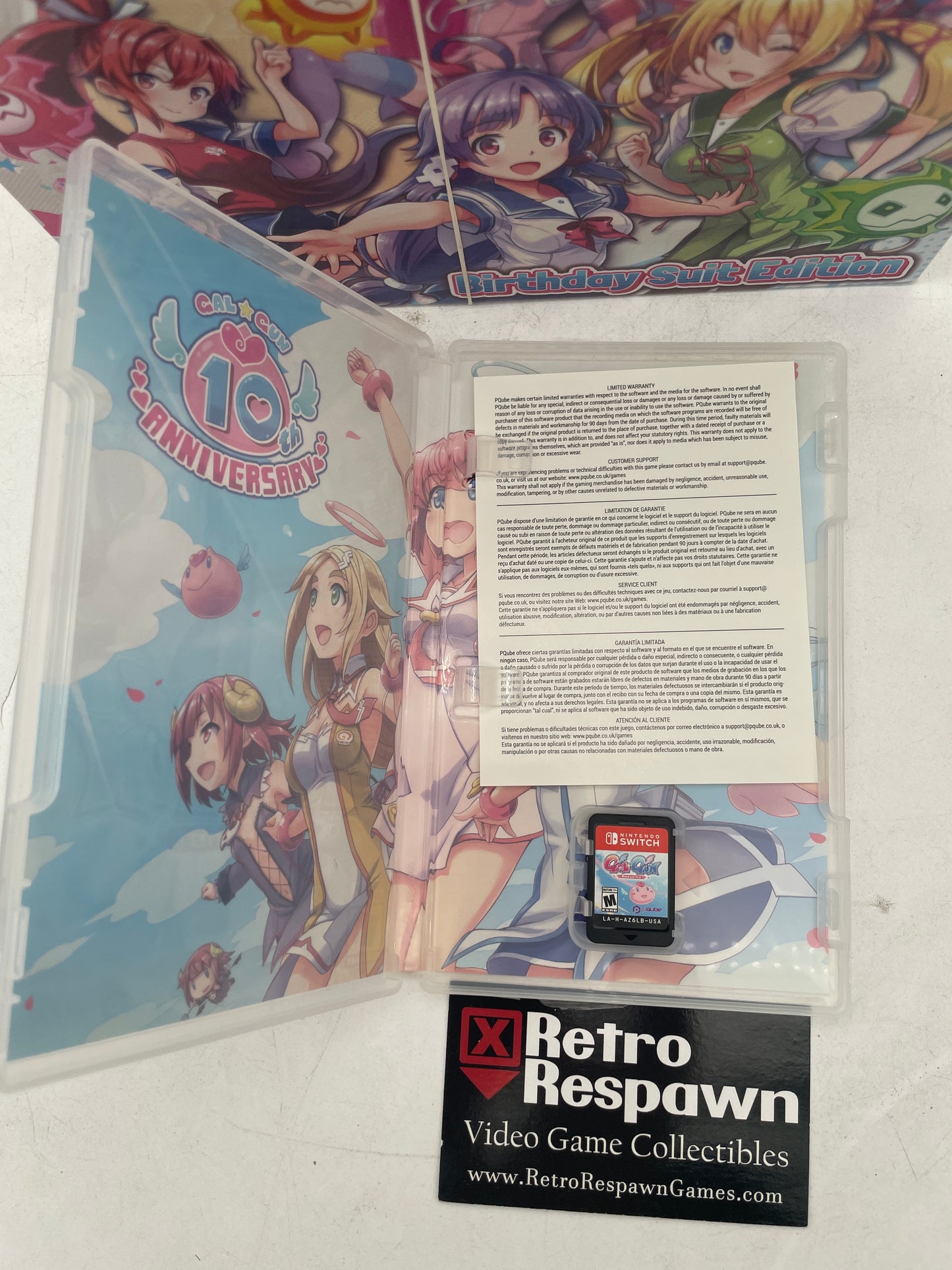 GalGun Returns [Birthday Suit Edition] - Nintendo Switch (Complete)