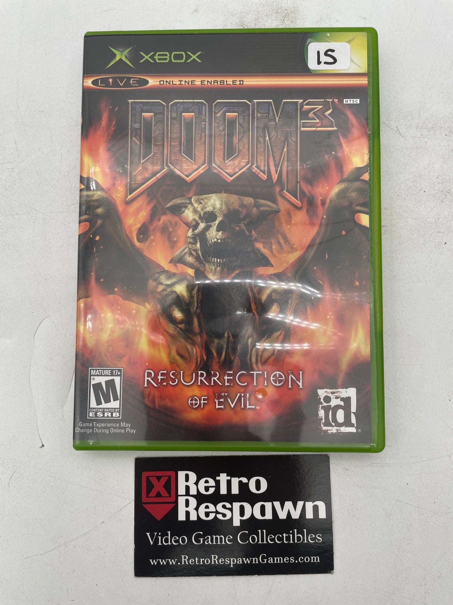 Doom 3: Resurrection of Evil - Xbox (Complete)