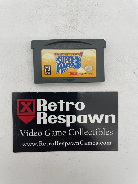 Super Mario Advance 4: Super Mario Bros. 3 - GameBoy Advance (Game Only)