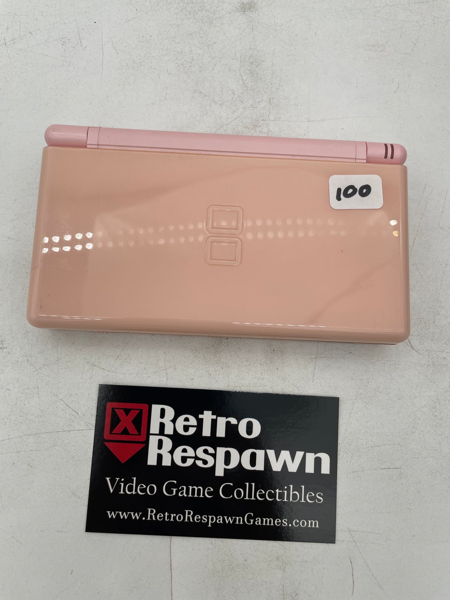 Coral Pink Nintendo DS Lite - Nintendo DS (Console + Charger)