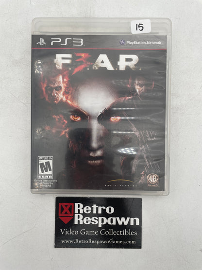 F.E.A.R. 3 - Playstation 3 (Complete)
