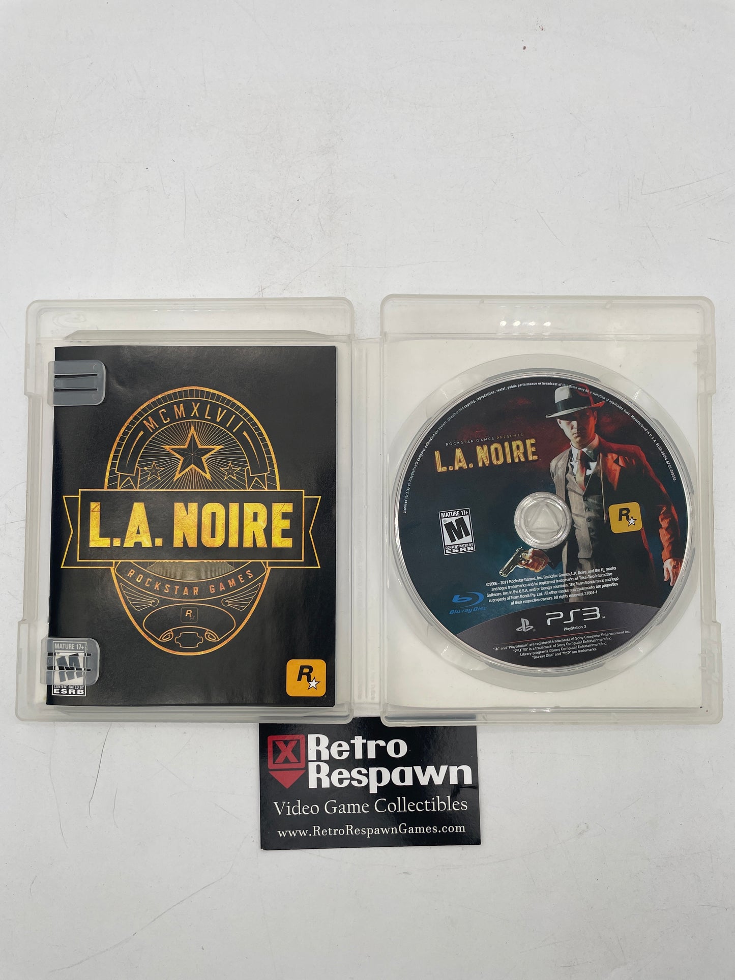 L.A. Noire - Playstation 3 (Complete)
