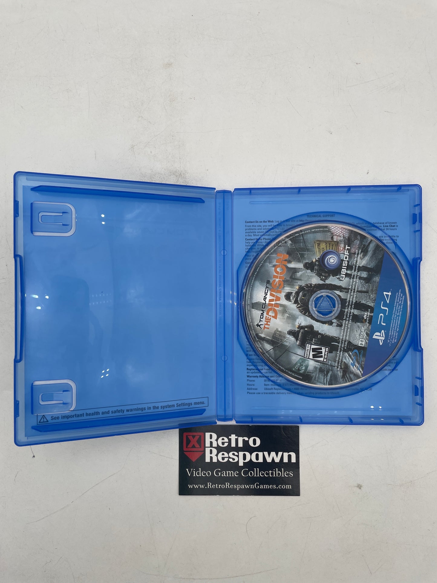 Tom Clancy's The Division - Playstation 4 (Complete)