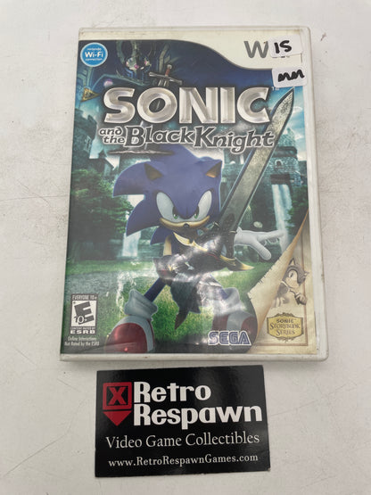 Sonic and the Black Knight - Wii (Missing Manual)