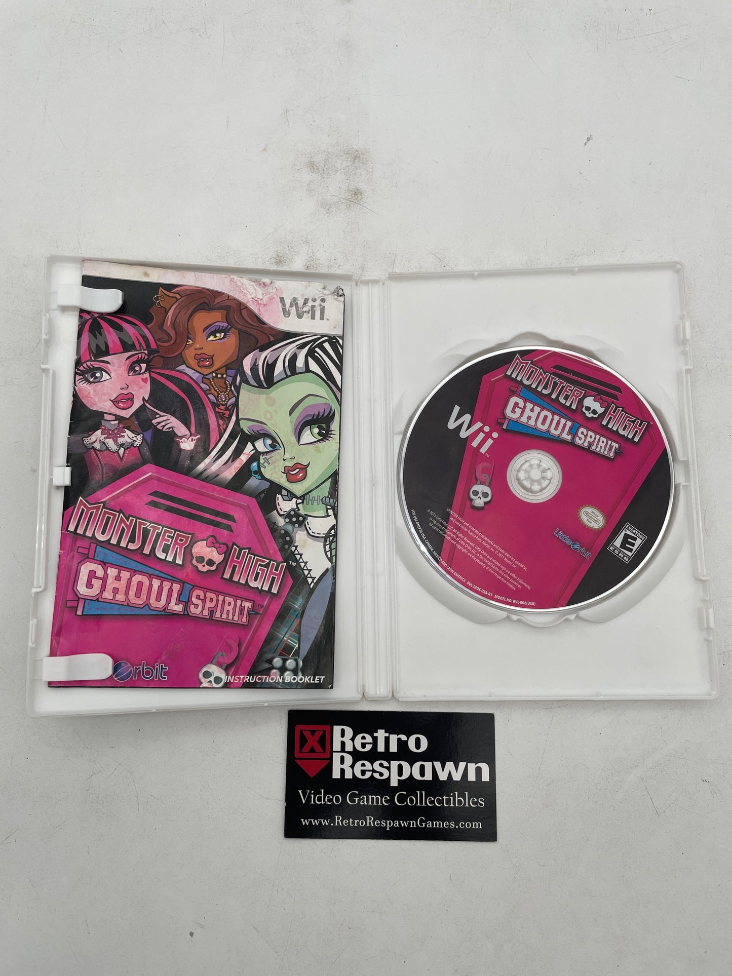 Monster High: Ghoul Spirit - Wii (Complete)