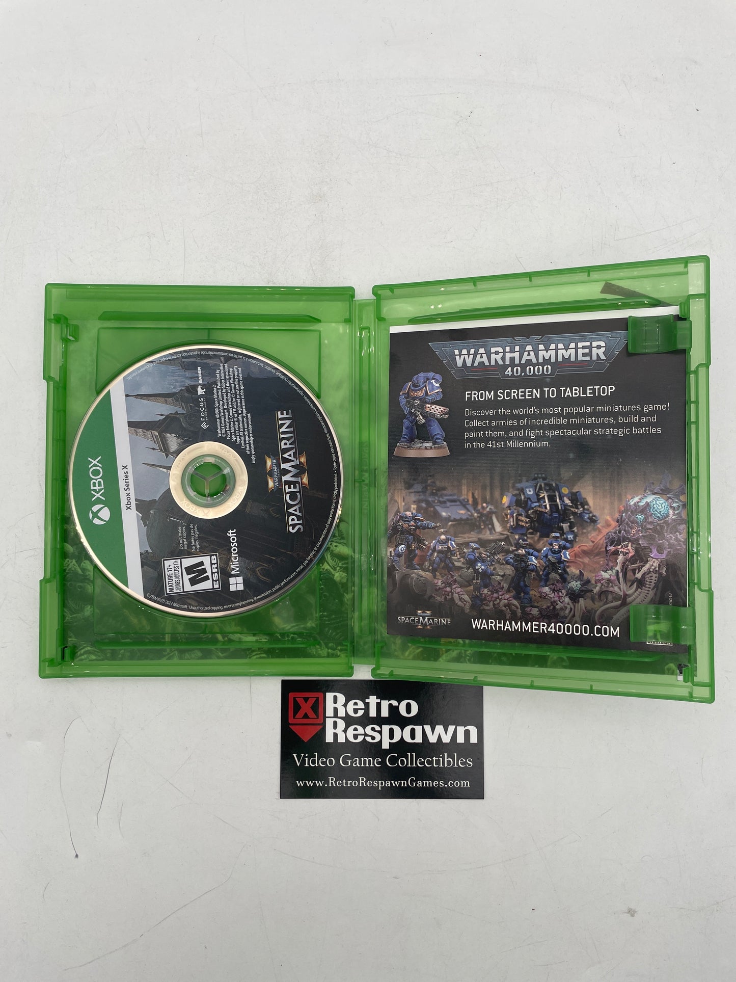 Warhammer 40,000k SpaceMarine ll - Xbox Series X (Complete)