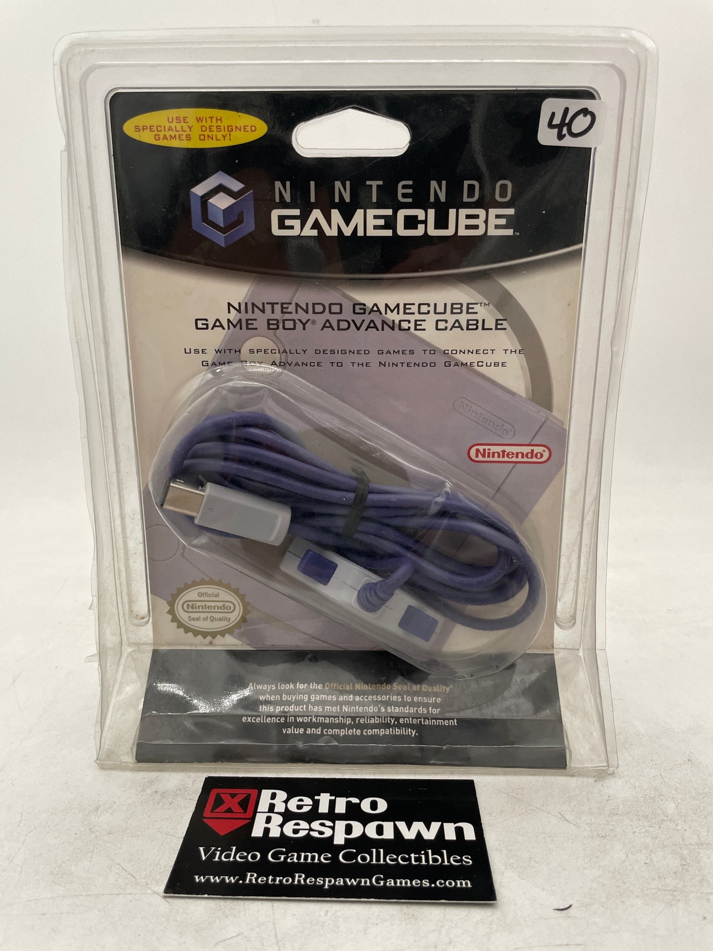 Gameboy Advance to Gamecube Link Cable - Gamecube (Sealed)