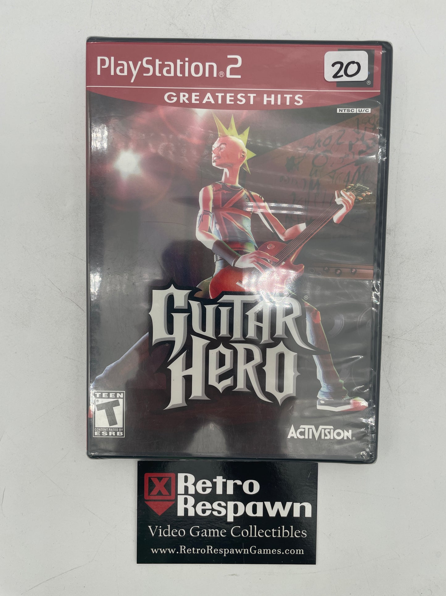 Guitar Hero [Greatest Hits] - Playstation 2 (Sealed)