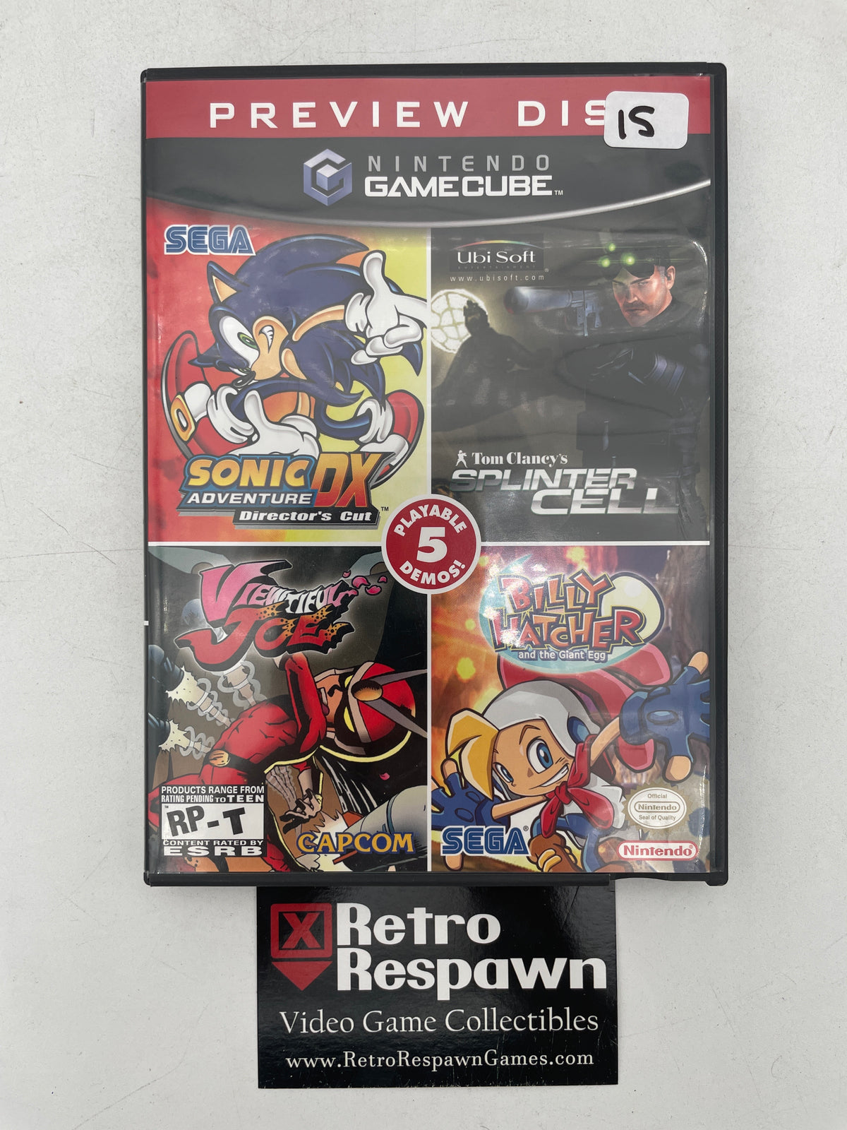 Nintendo Gamecube Preview Disc - Gamecube (Complete)