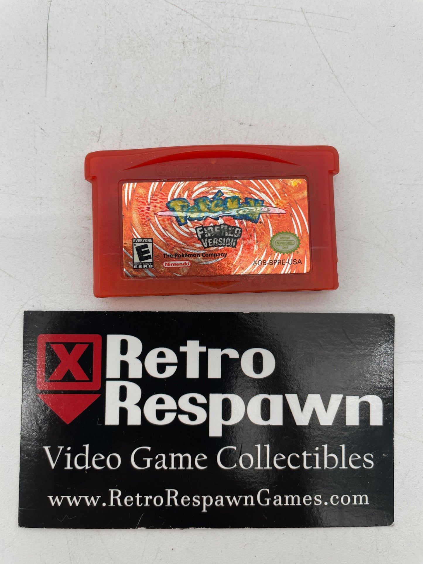 Mid label Pokémon Fire Red - Gameboy Advance (Game Only)
