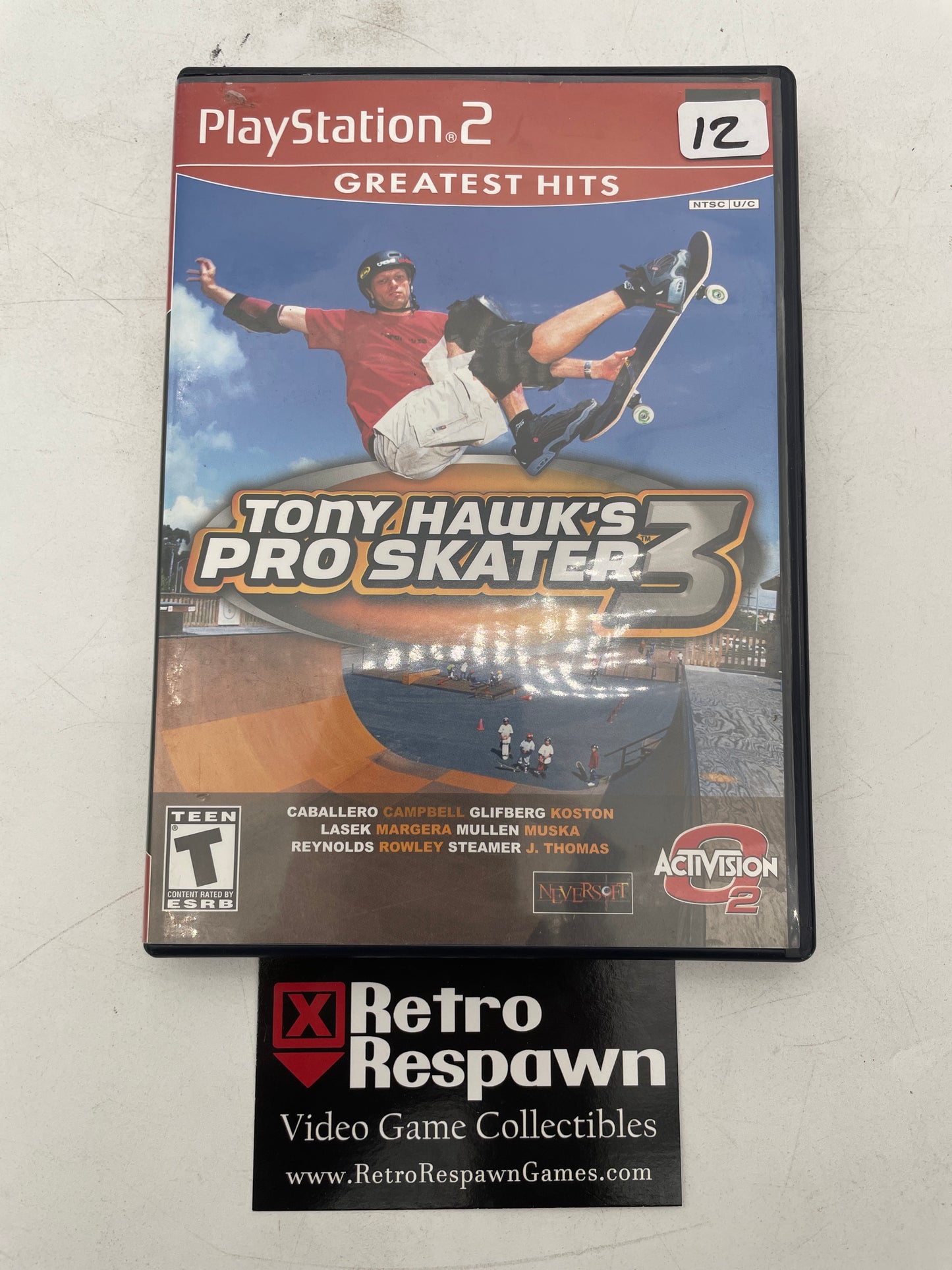 Tony Hawk 3 [Greatest Hits]- Playstation 2 (No Manual)