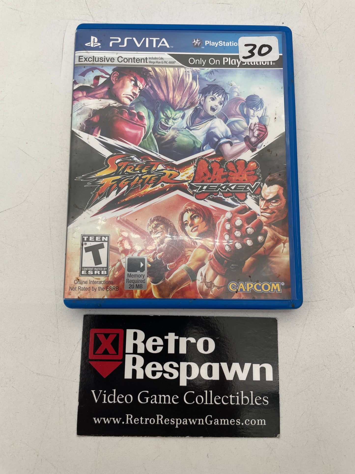 Street Fighter X Tekken - Playstation Vita (Complete)