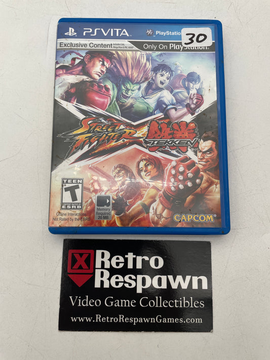 Street Fighter X Tekken - Playstation Vita (Complete)