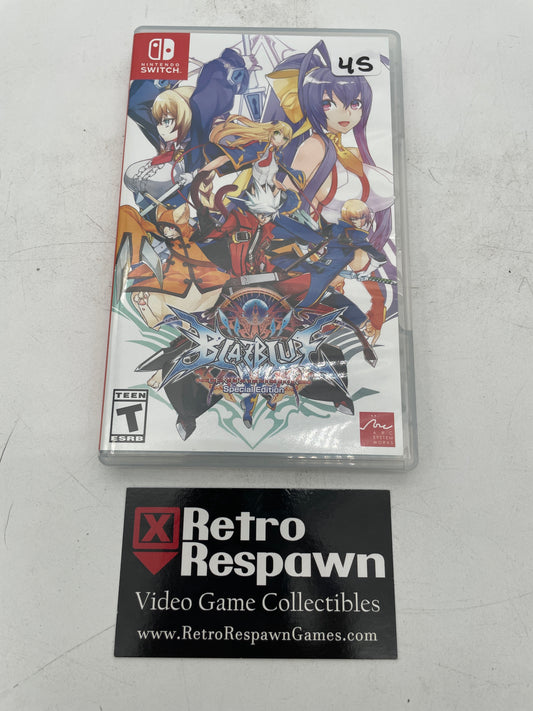 BlazBlue: Central Fiction Special Edition - Nintendo Switch (Complete)