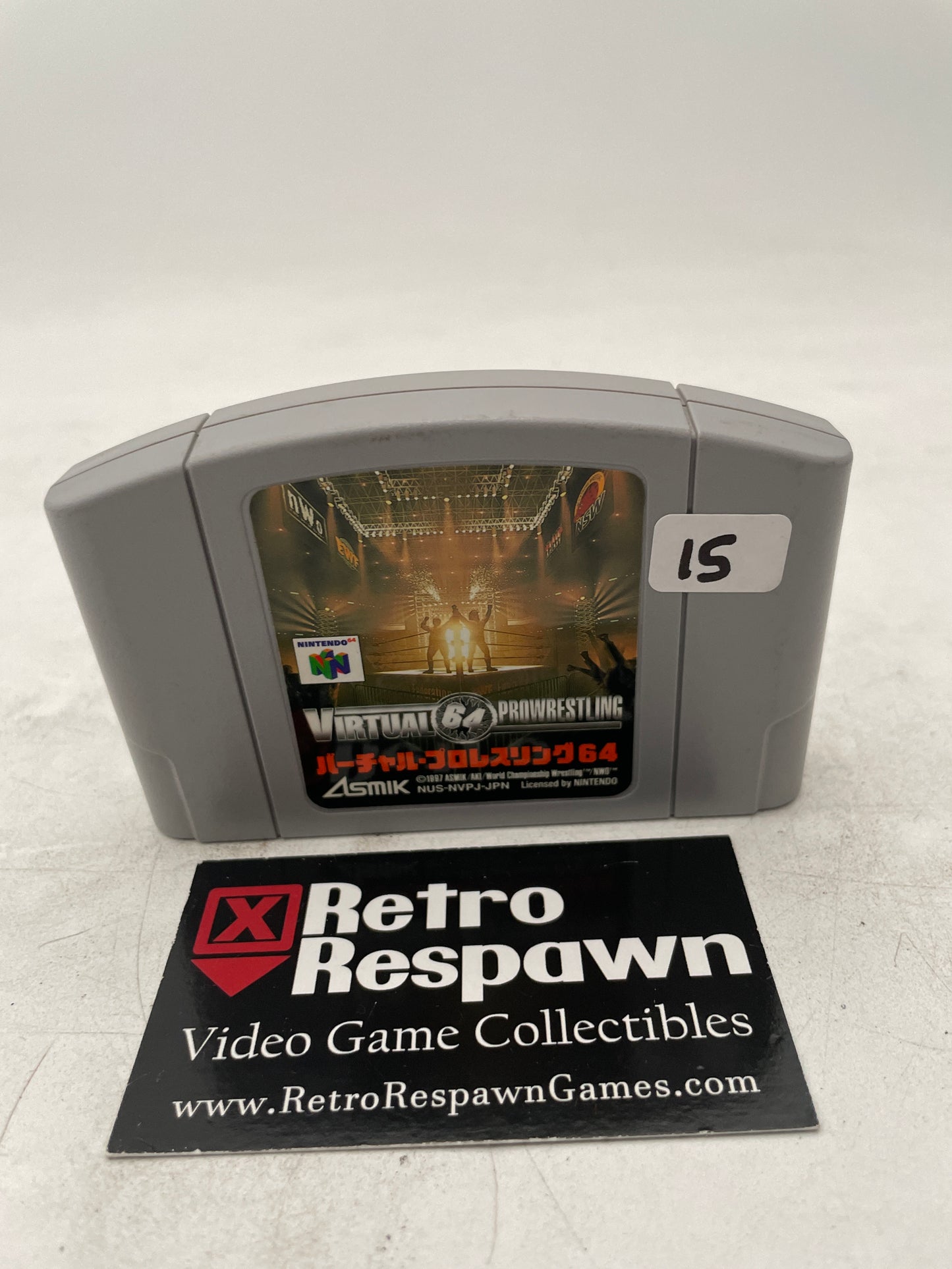 Virtual Pro Wrestling 64 - JP Nintendo 64 (Game Only)