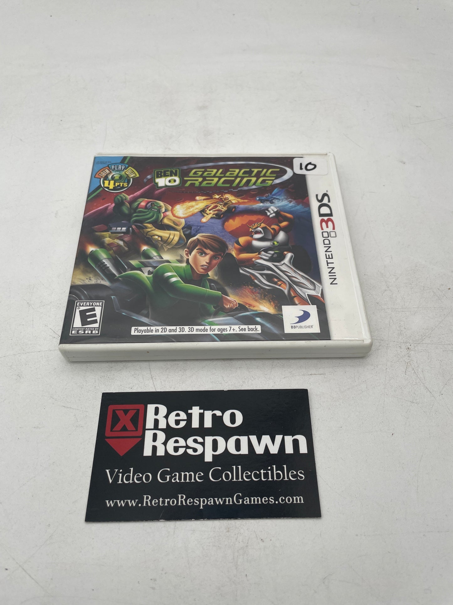 Ben 10: Galactic Racing - Nintendo 3DS (Complete)
