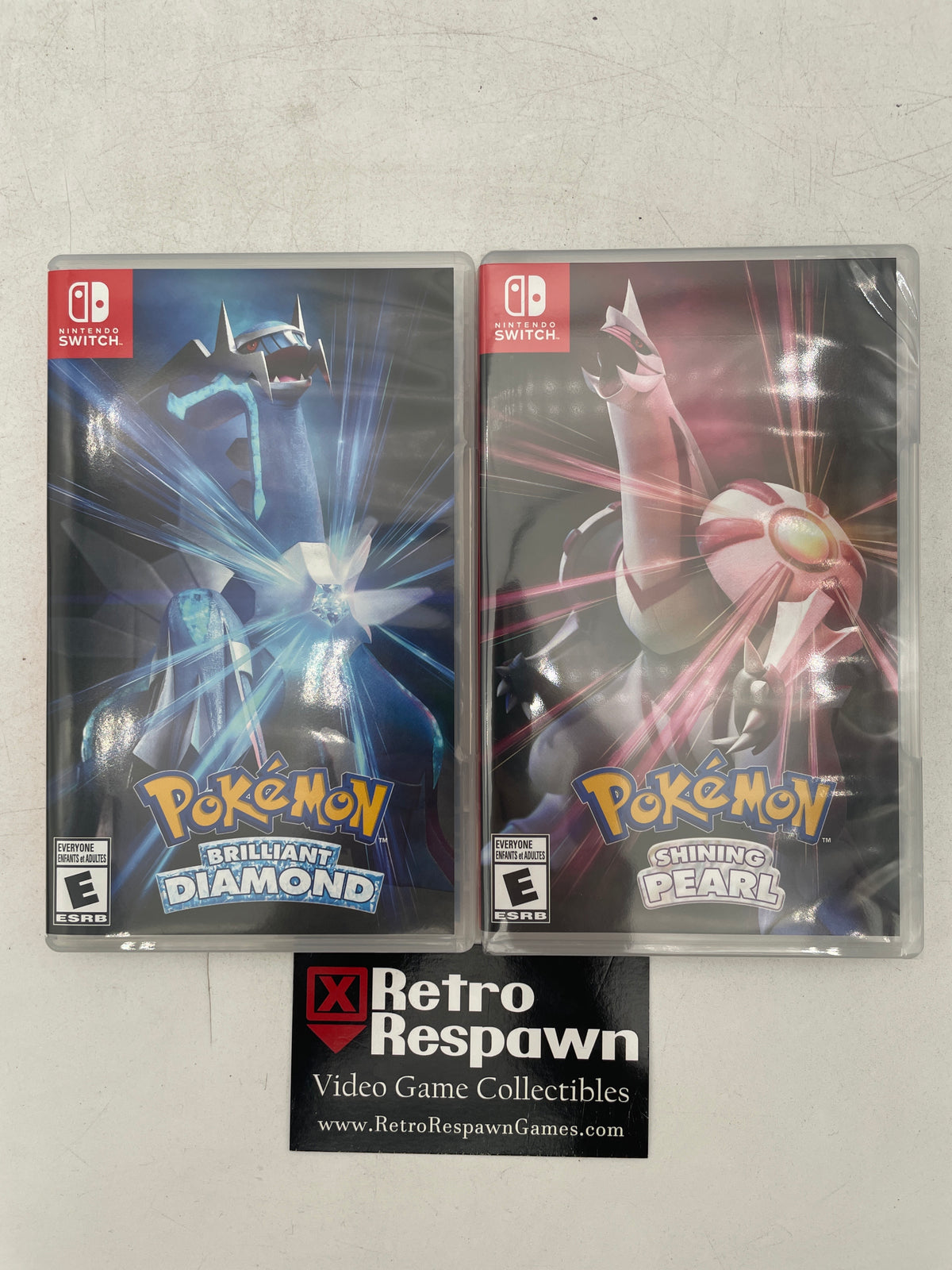 Pokemon Brilliant Diamond & Shining Pearl Double Pack - Nintendo Switch (Complete/ Pearl is Sealed)
